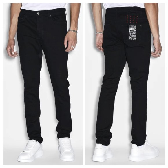 Ksubi Men's Chitch Laid Black Size 33x30 - Picture 1 of 11